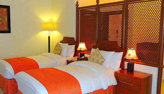 Sohar Beach Hotel Std Twin Bed Room Normal