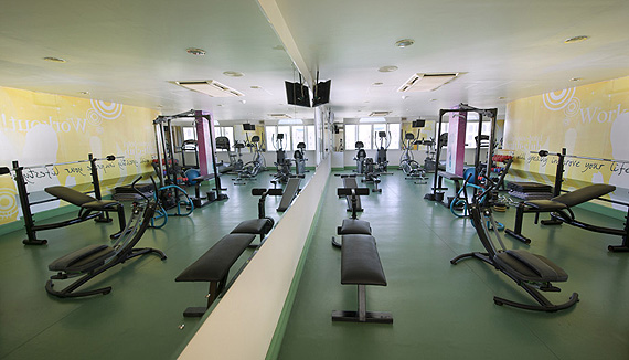 Haffa House Hotel Muscat Gym normal