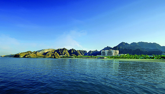 Al-Bustan Muscat Lage