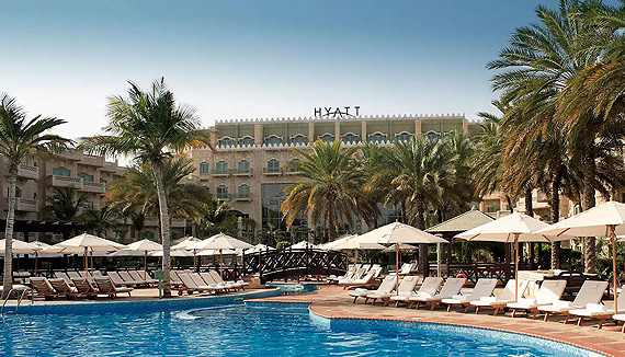 Grand Hyatt Muscat Pool Garden Sea